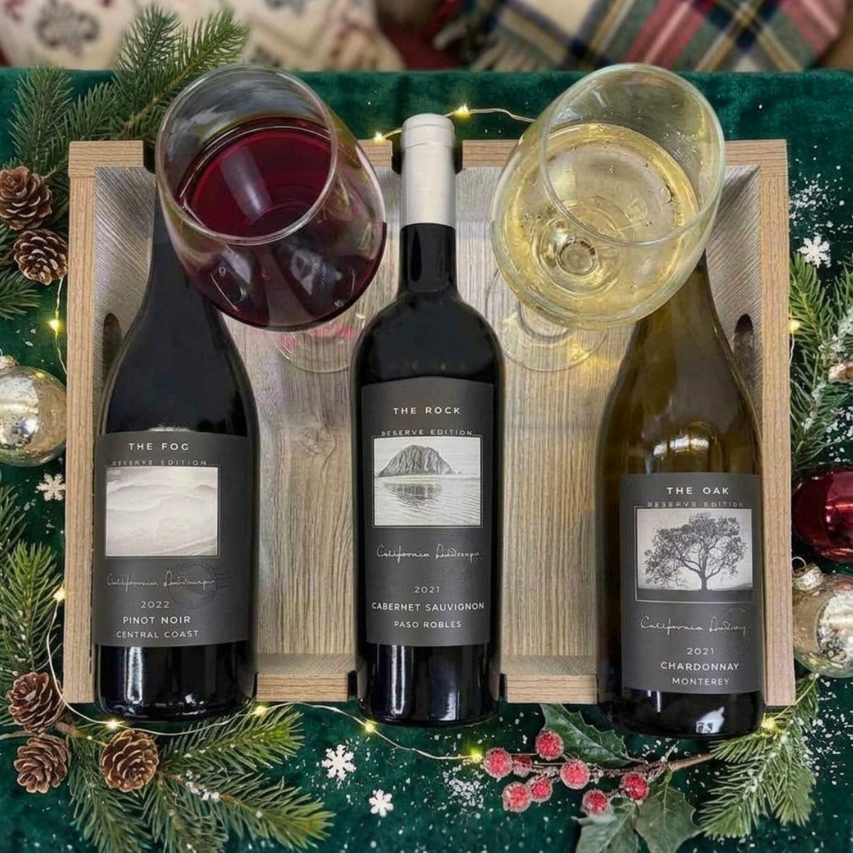 Wine Trio Serving Rack Set